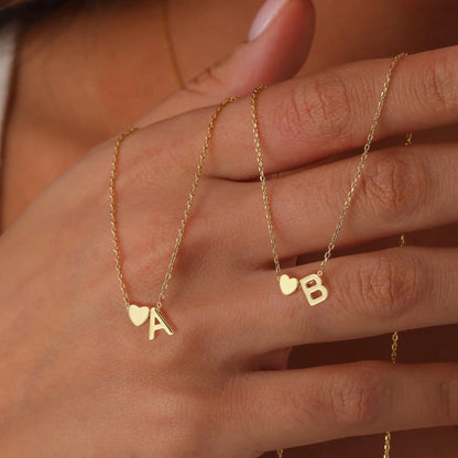 Letter Gold Necklace