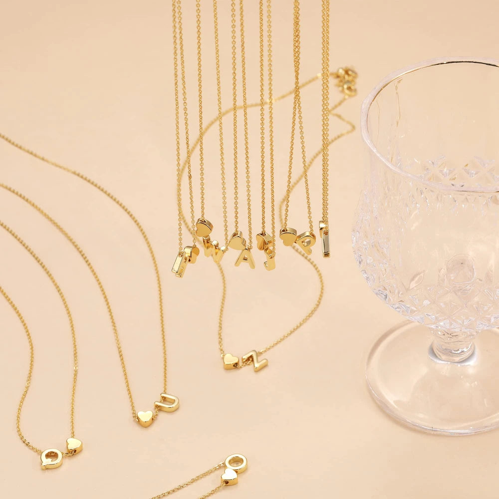 Letter Gold Necklace