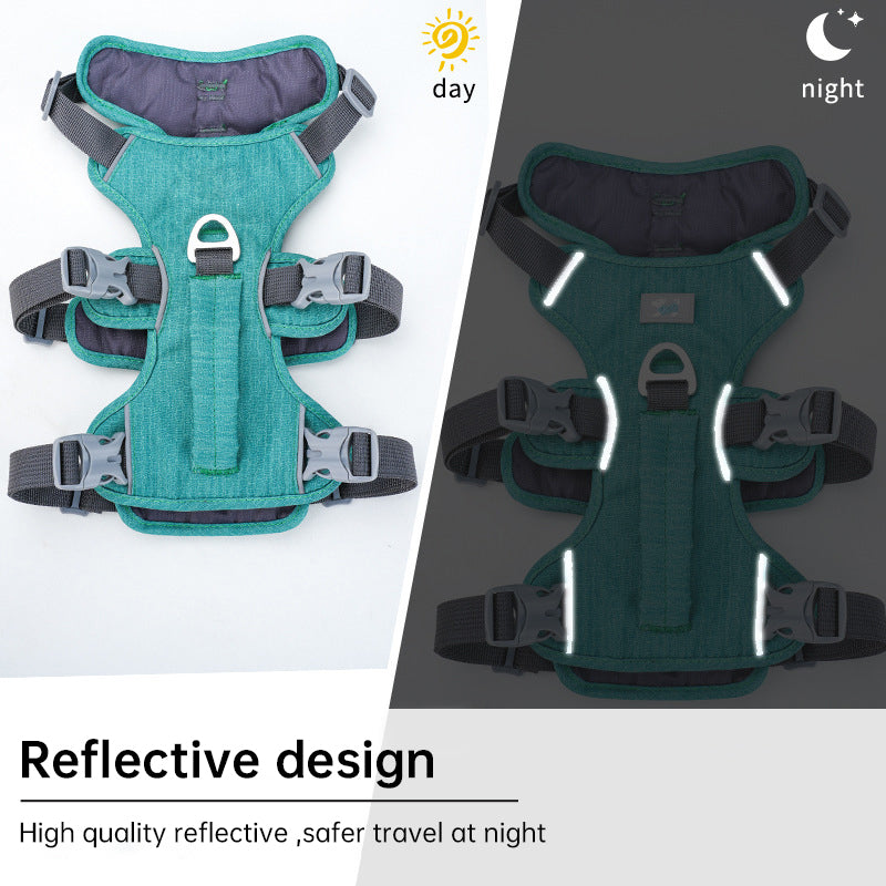No-Escape Reflective Dog Harness