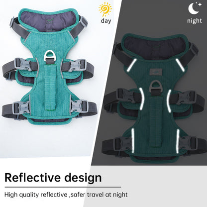 No-Escape Reflective Dog Harness