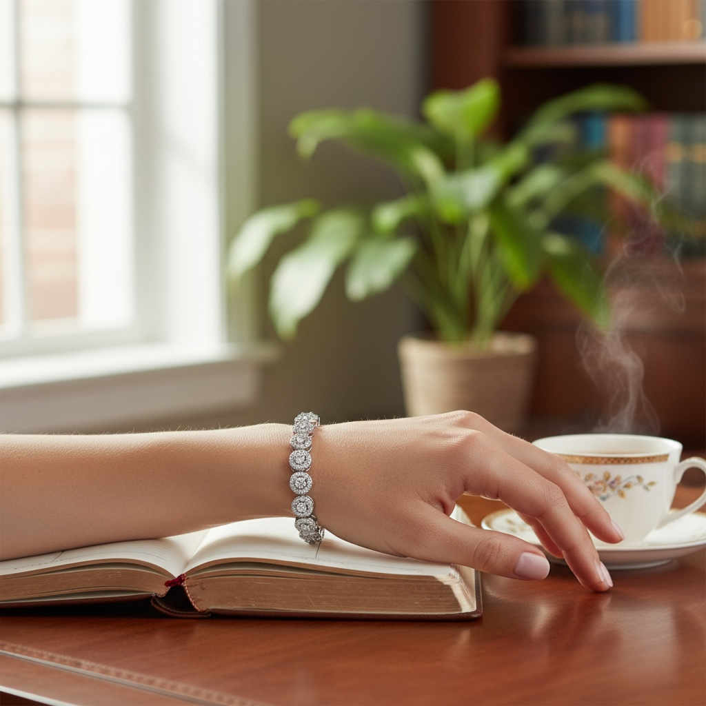 TENNIS ROUND BRACELET