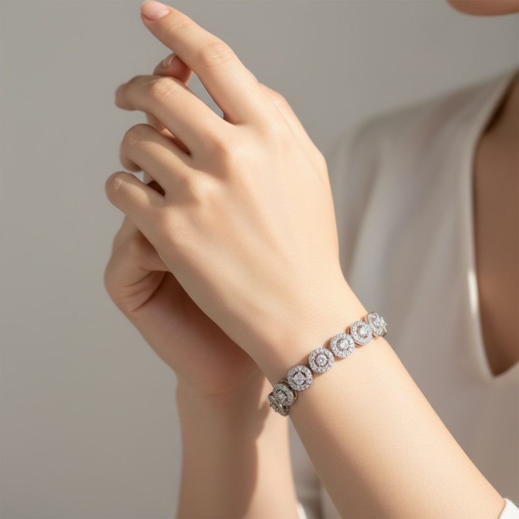 TENNIS ROUND BRACELET