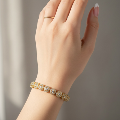 TENNIS ROUND BRACELET