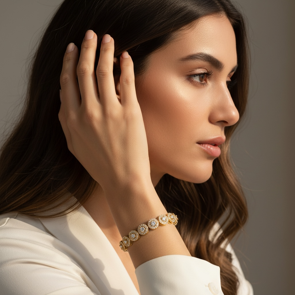 TENNIS ROUND BRACELET