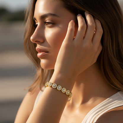 TENNIS ROUND BRACELET