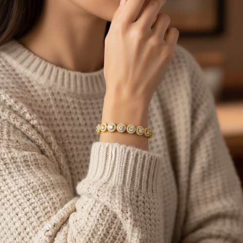 TENNIS ROUND BRACELET